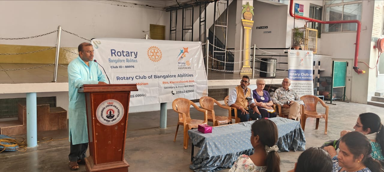 CHARTER DAY ,TREE PLANTATION, WHEELCHAIR AND CALIPER DONATION , FLAG EXCHANGE