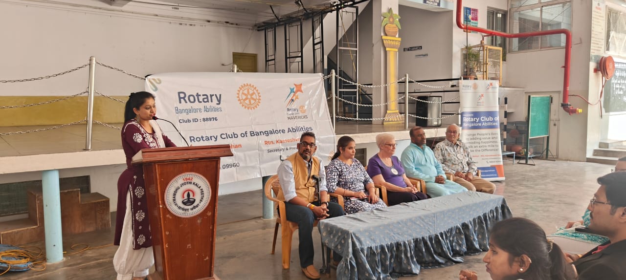 CHARTER DAY ,TREE PLANTATION, WHEELCHAIR AND CALIPER DONATION , FLAG EXCHANGE