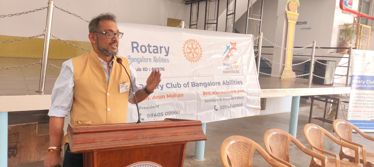 CHARTER DAY ,TREE PLANTATION, WHEELCHAIR AND CALIPER DONATION , FLAG EXCHANGE