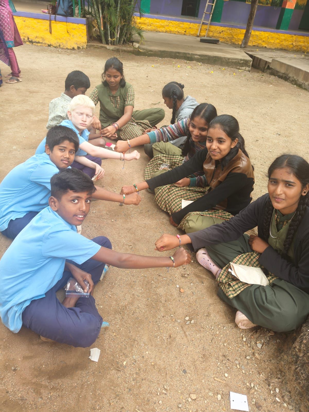 Rakhi celebrations with Amogh Trust and Surabhi Foundation.